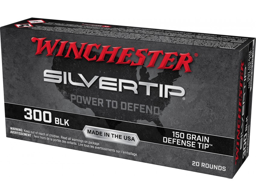 Winchester SilverTip Defense Ballistic Tip Ammo