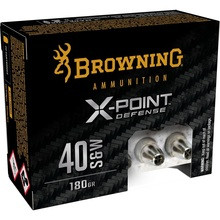40 S&W Ammo - Browning X-Point Defense Ammo HP Browning X-Point Defense HP Ammo