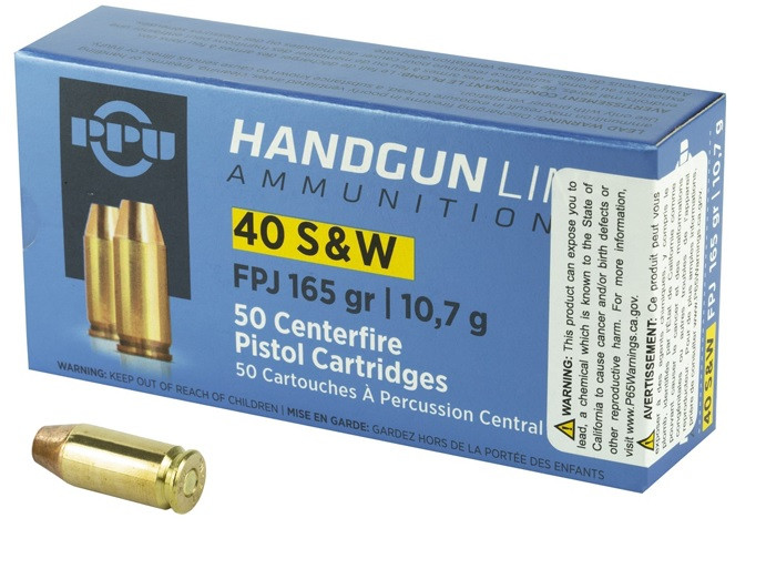 Prvi PPU Flat Point FMJ Ammo