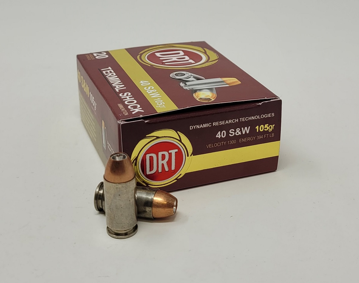 40 S&W Ammo - DRT Ammo Terminal Shock HP DRT Terminal Shock HP Ammo