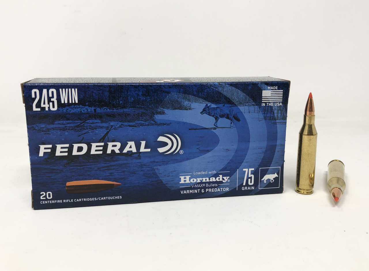 Federal Hornady V-MAX Ballistic Tip Ammo