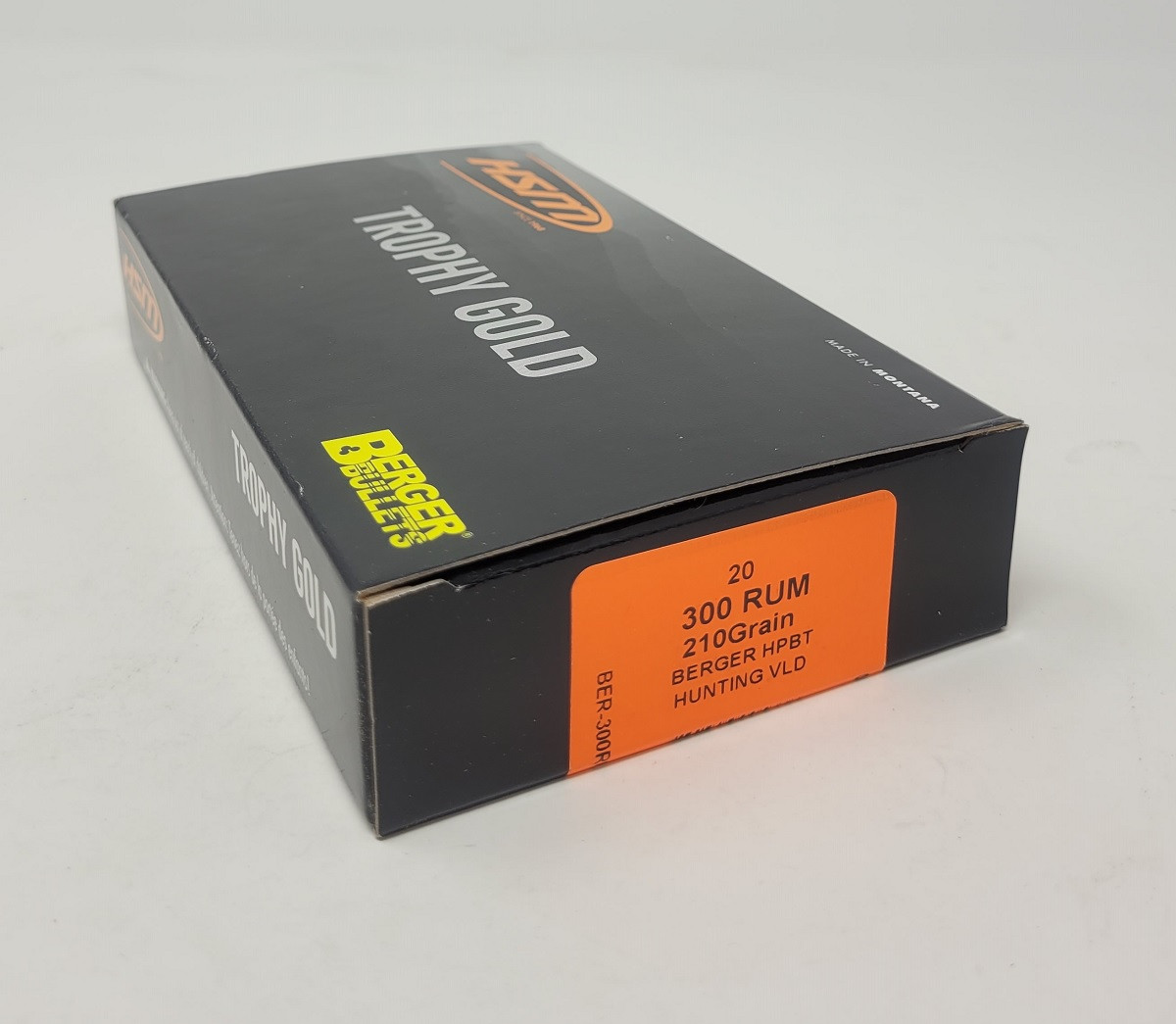 HSM Trophy Gold Berger Boat Tail HP Ammo