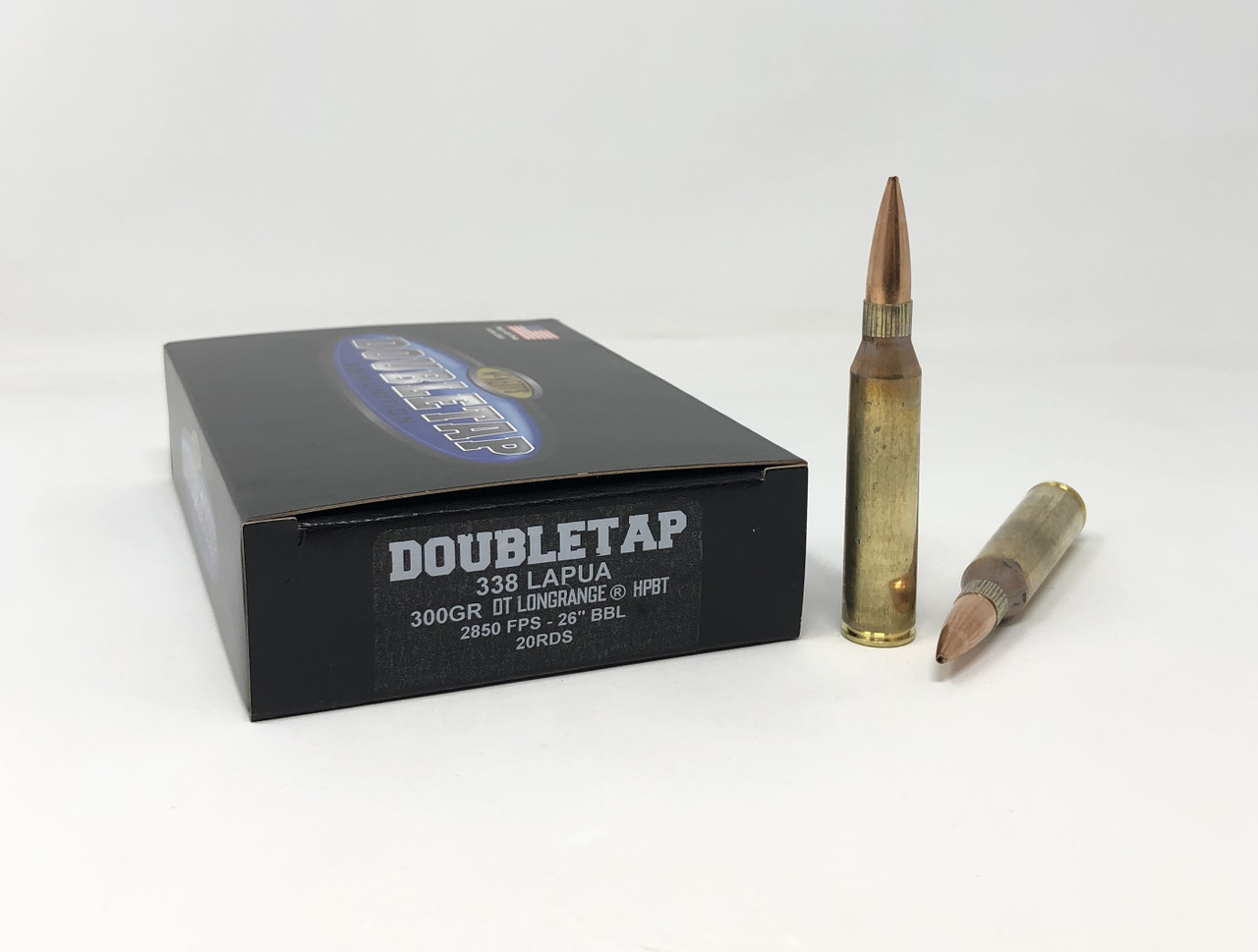 Double Tap Long Range Boat Tail HP Ammo