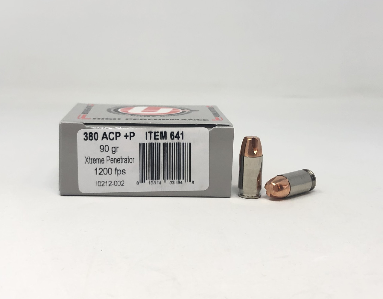 380 Auto Ammo - Underwood Ammo Xtreme Penetrator +P Underwood Xtreme Penetrator +P Ammo