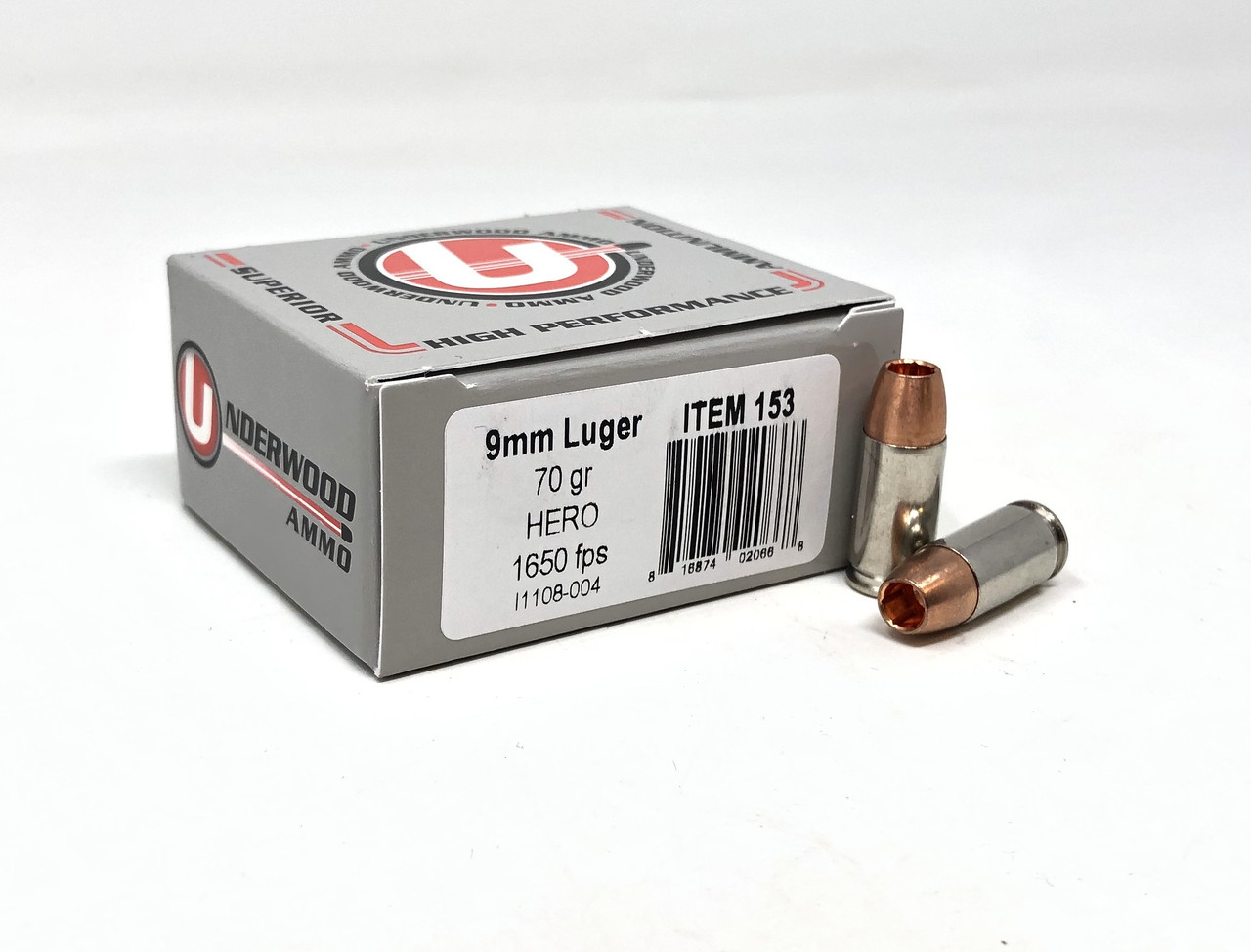 Underwood Luger HERO Ammo