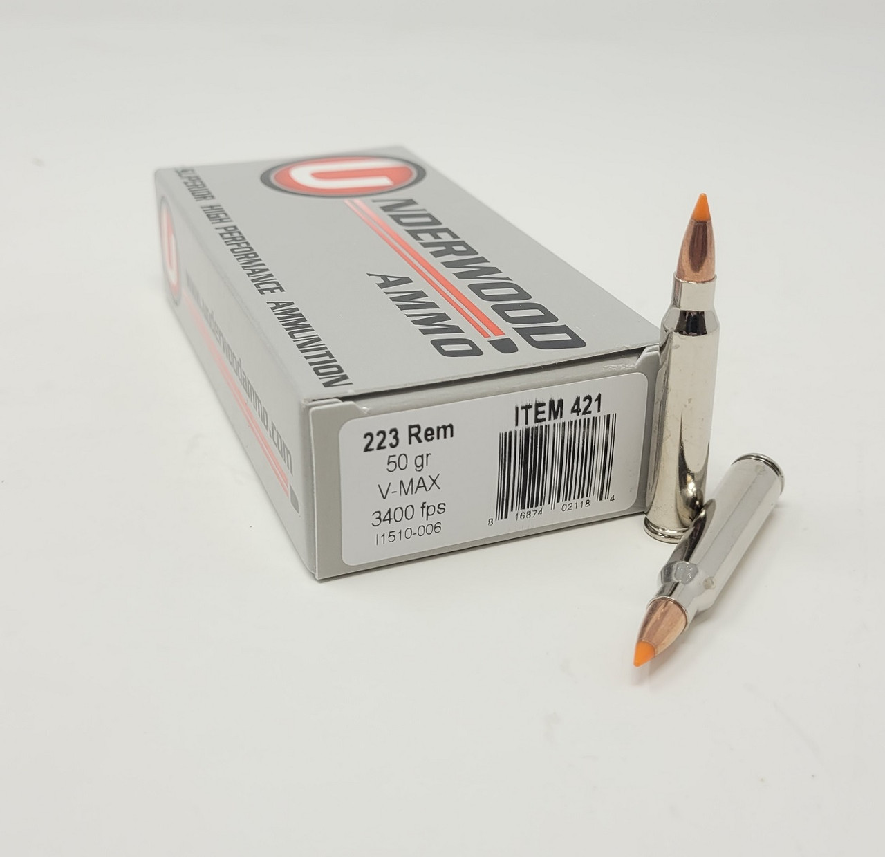 Underwood V-Max Ballistic Tip Hornady Ammo