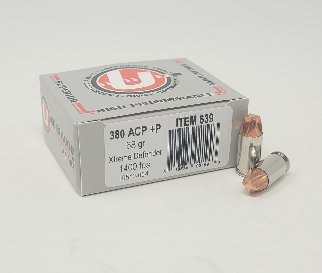 Underwood Xtreme Defender +P Ammo