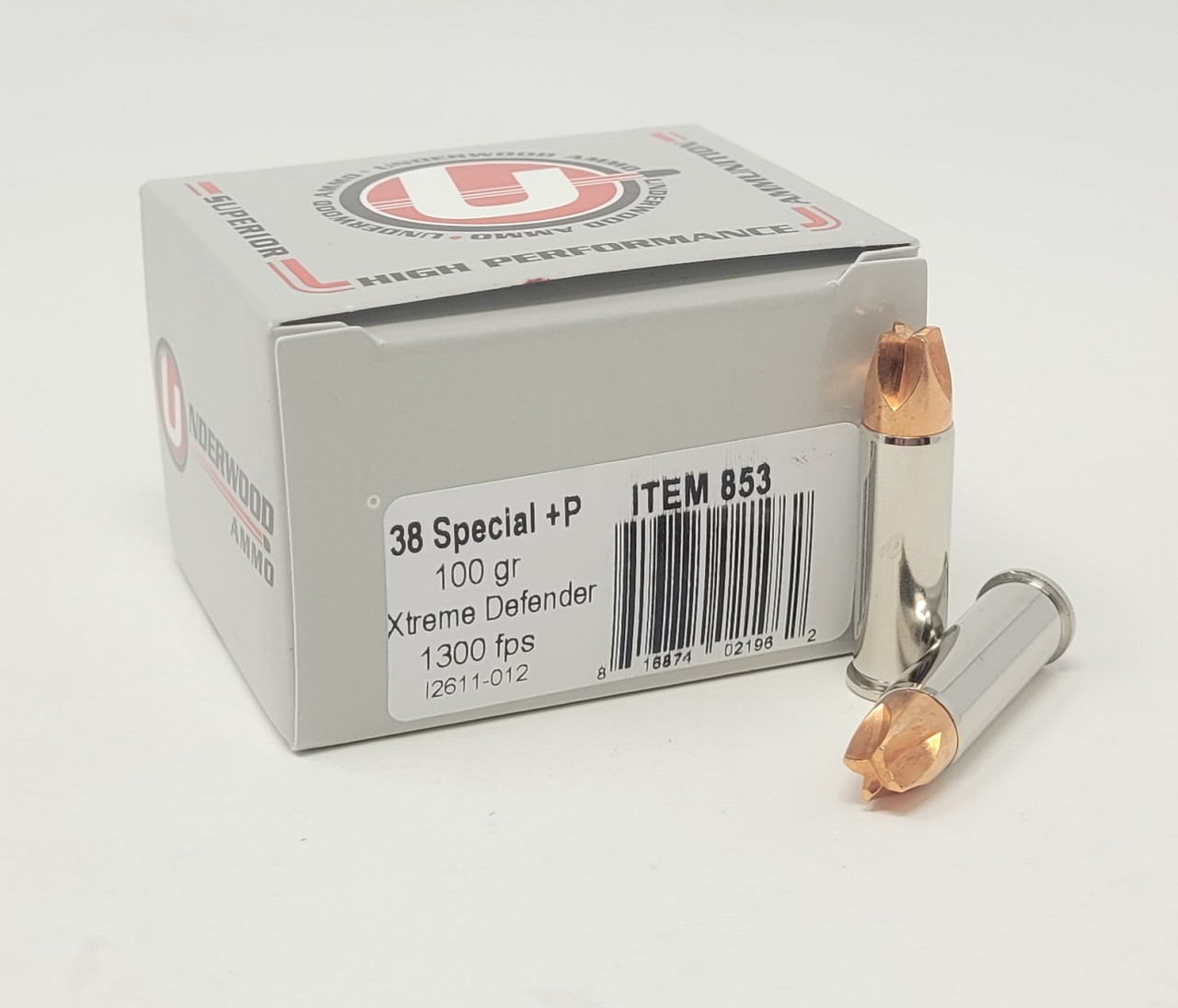 Underwood Xtreme Defender +P Ammo