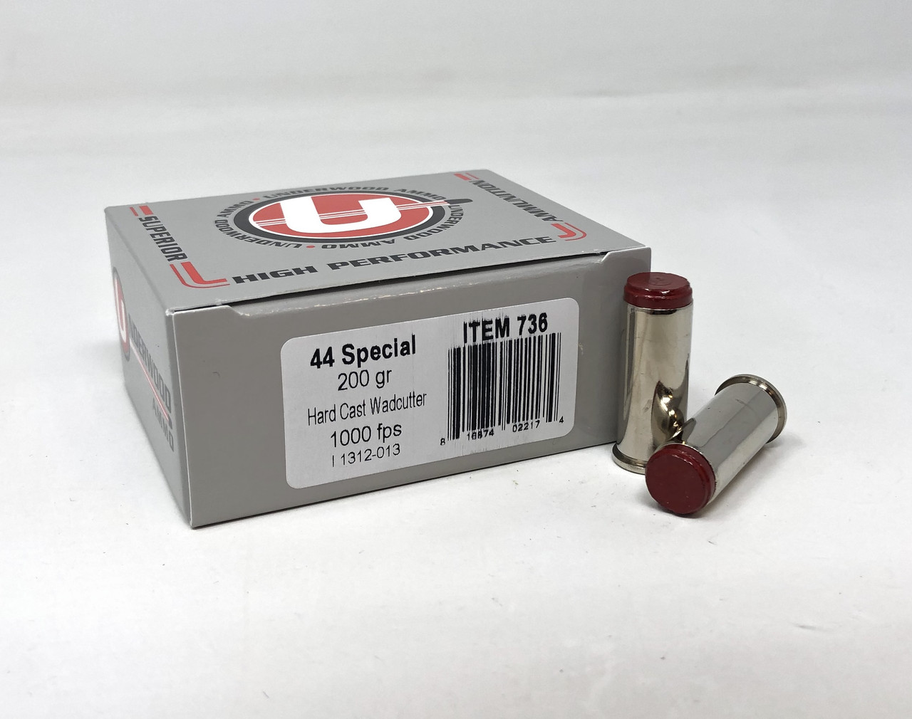 Underwood Hard Cast Wadcutter Ammo