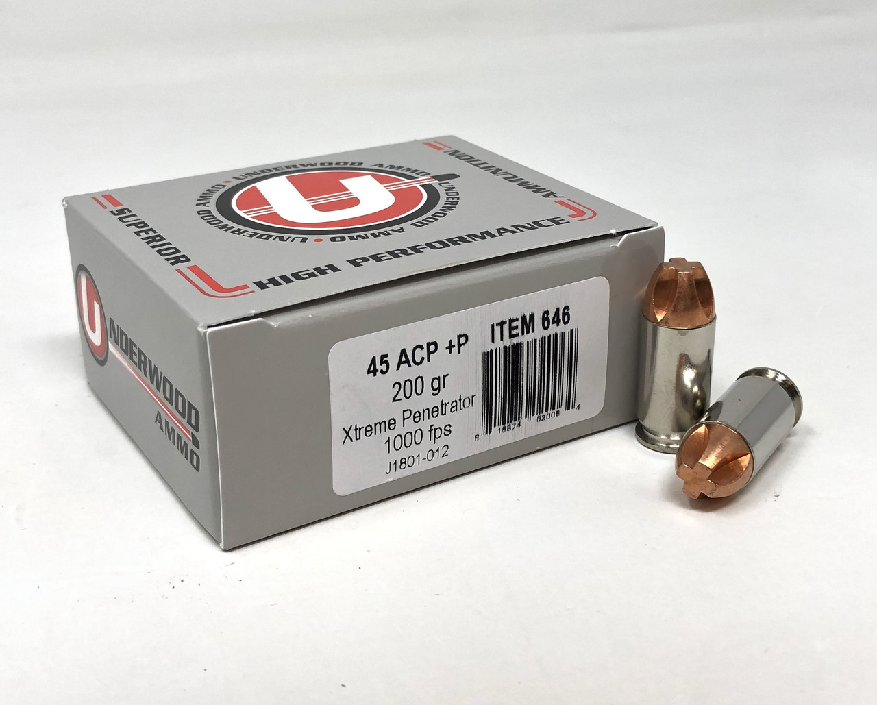 Underwood Xtreme Penetrator +P Ammo