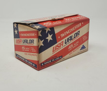 Winchester USA Valor 45 Auto Ammunition USAV45A 230 Grain Full Metal Jacket Value Pack 100 Rounds