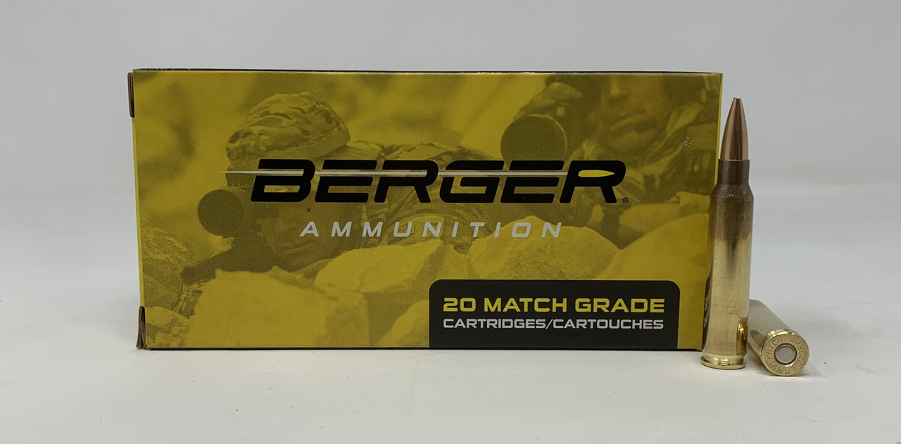 Berger Boat Tail Target Ammo