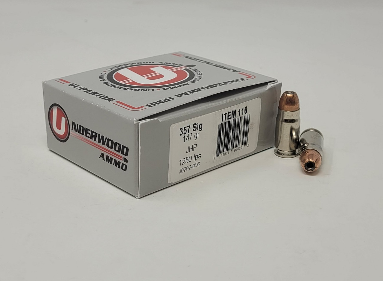 Underwood HP JHP Ammo