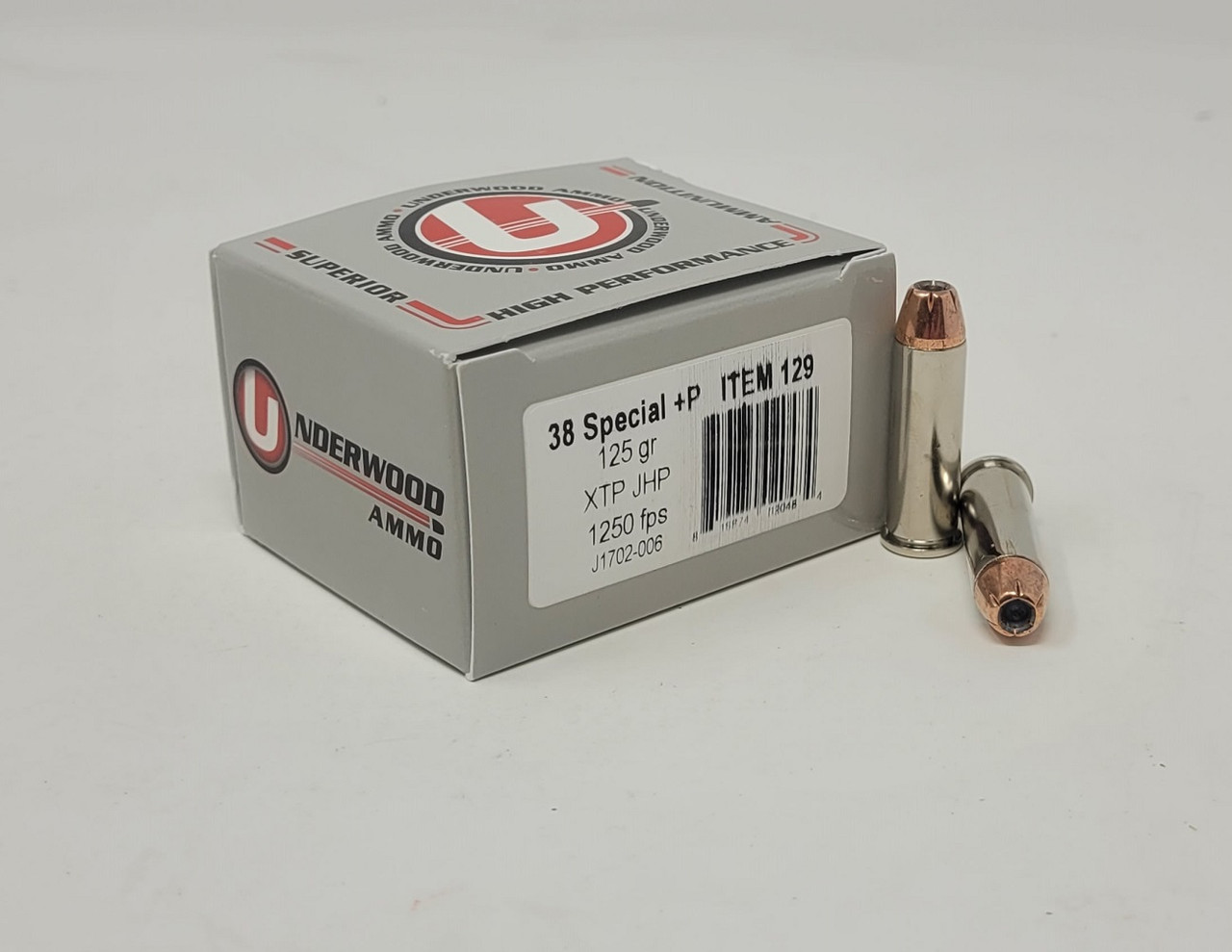 38 Special Ammo - Underwood Ammo XTP HP JHP +P Underwood XTP HP JHP +P Ammo
