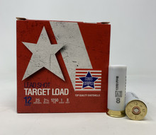 Stars and Stripes 12 Gauge Ammunition Target Loads CT12808 2-3/4” 8 Shot 1oz 1250fps Case of 250 Rounds