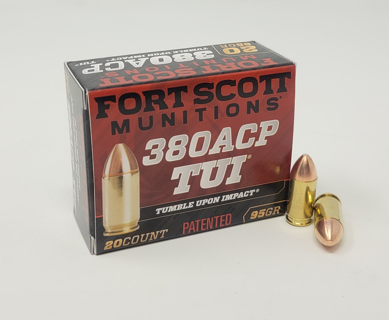 380 Auto Ammo - Fort Scott Munitions Ammo SC Spun Fort Scott Munitions SC Spun Ammo