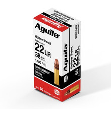 Aguila 22LR Ammunition SuperExtra 1B222335 38 Grain Hollow Point CASE 2000 Rounds