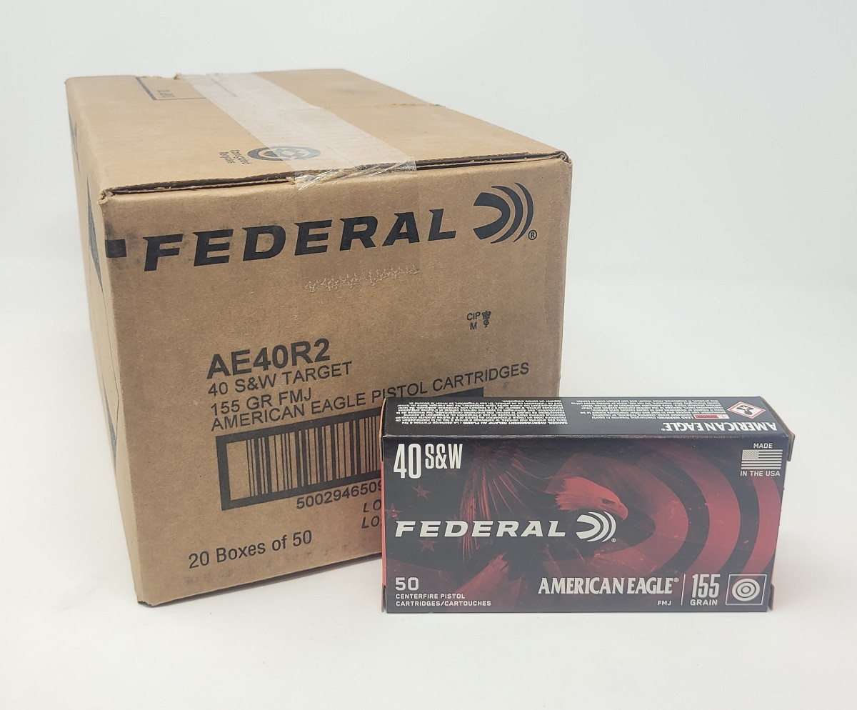 Bulk Federal American Eagle FMJ Ammo