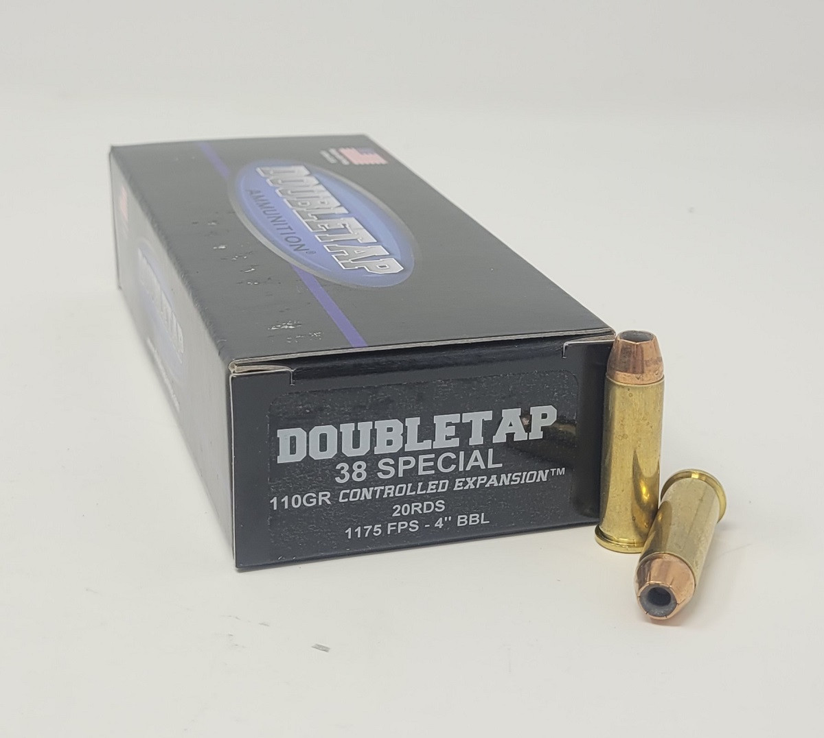 38 Special Ammo - Double Tap Ammo Controlled Expansion HP Double Tap Controlled Expansion HP Ammo