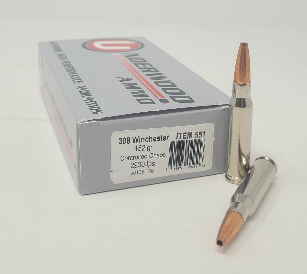 Underwood Lead Free Controlled Chaos HP Ammo