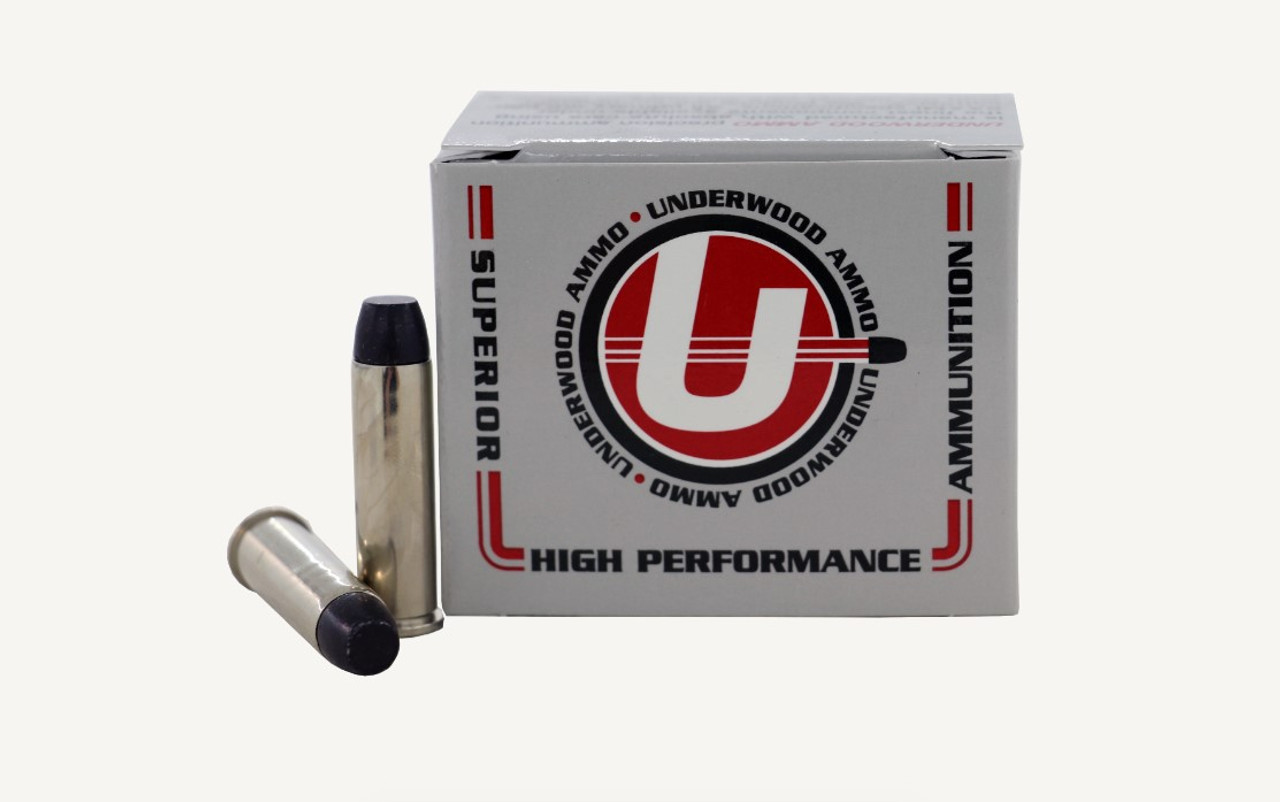 Underwood Hard Cast Flat Nose Gas Check Ammo