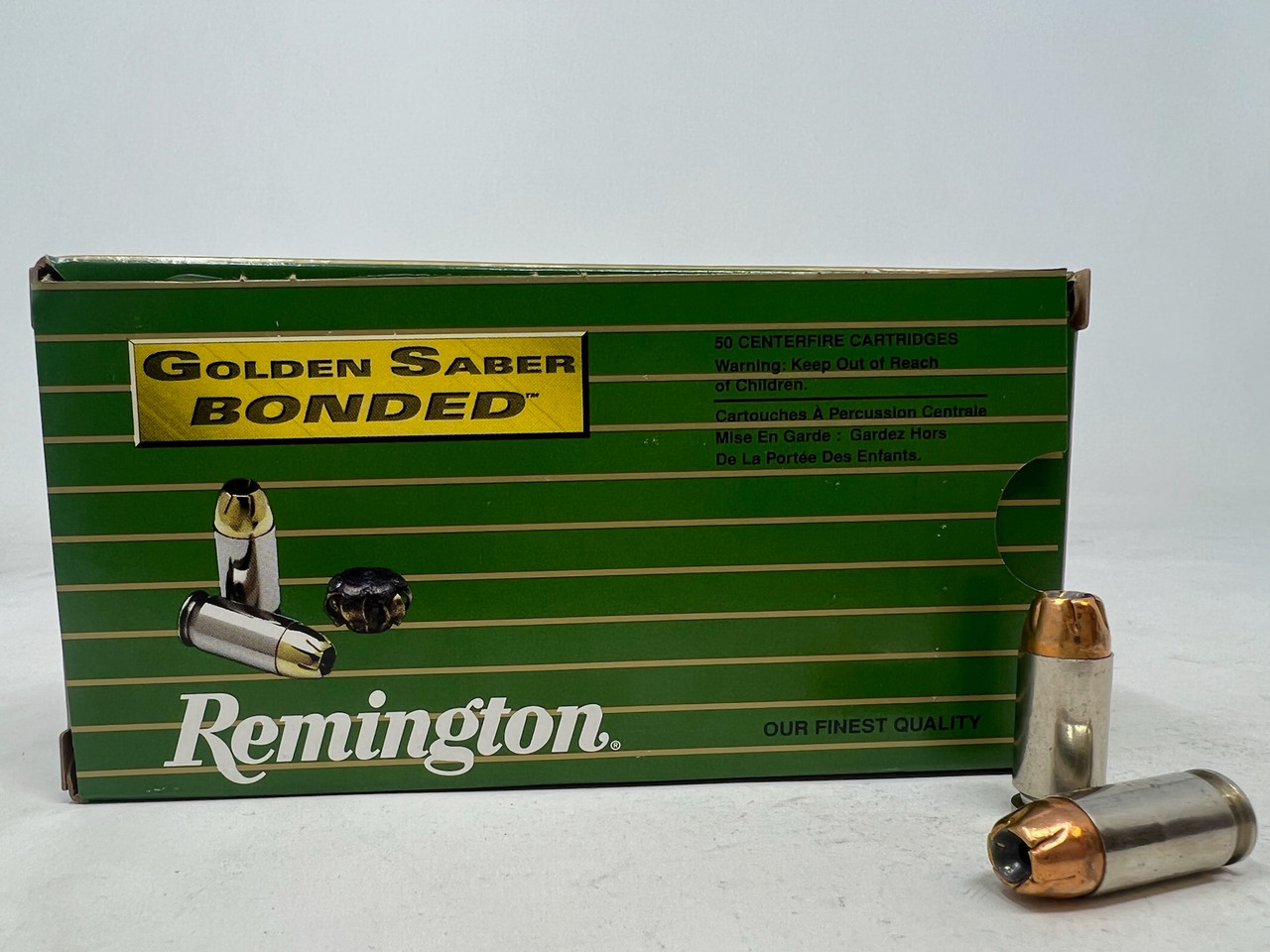 Remington Golden Saber Bonded HP JHP Ammo
