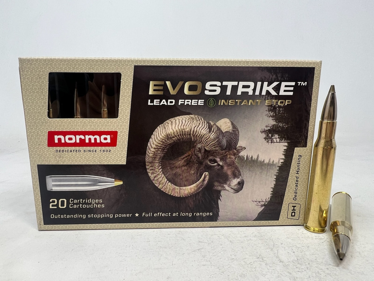 Norma Springfield Evostrike Lead Free Ballistic Tip Ammo