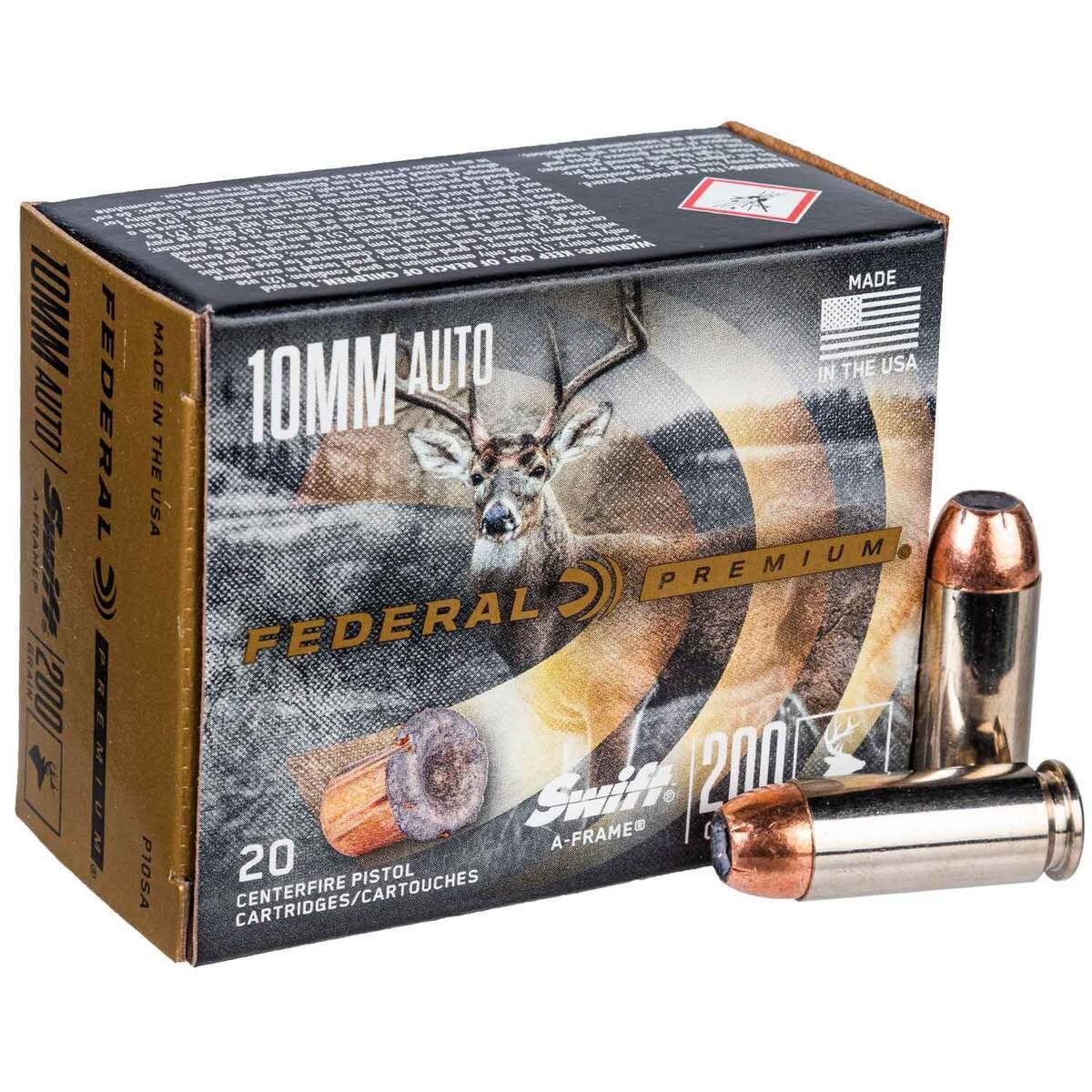 Federal Premium Swift A-Frame HP Ammo