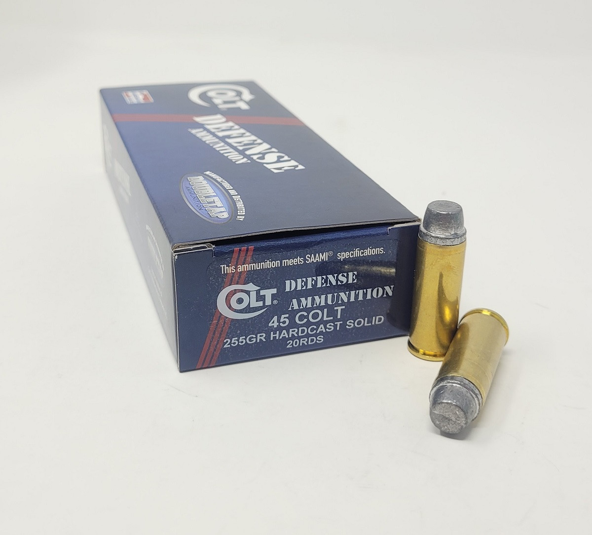 45 Colt Ammo - Doubletap Ammo Defense Hard Cast Solid Semi-Wadcutter Doubletap Defense Hard Cast Solid Semi-Wadcutter Ammo