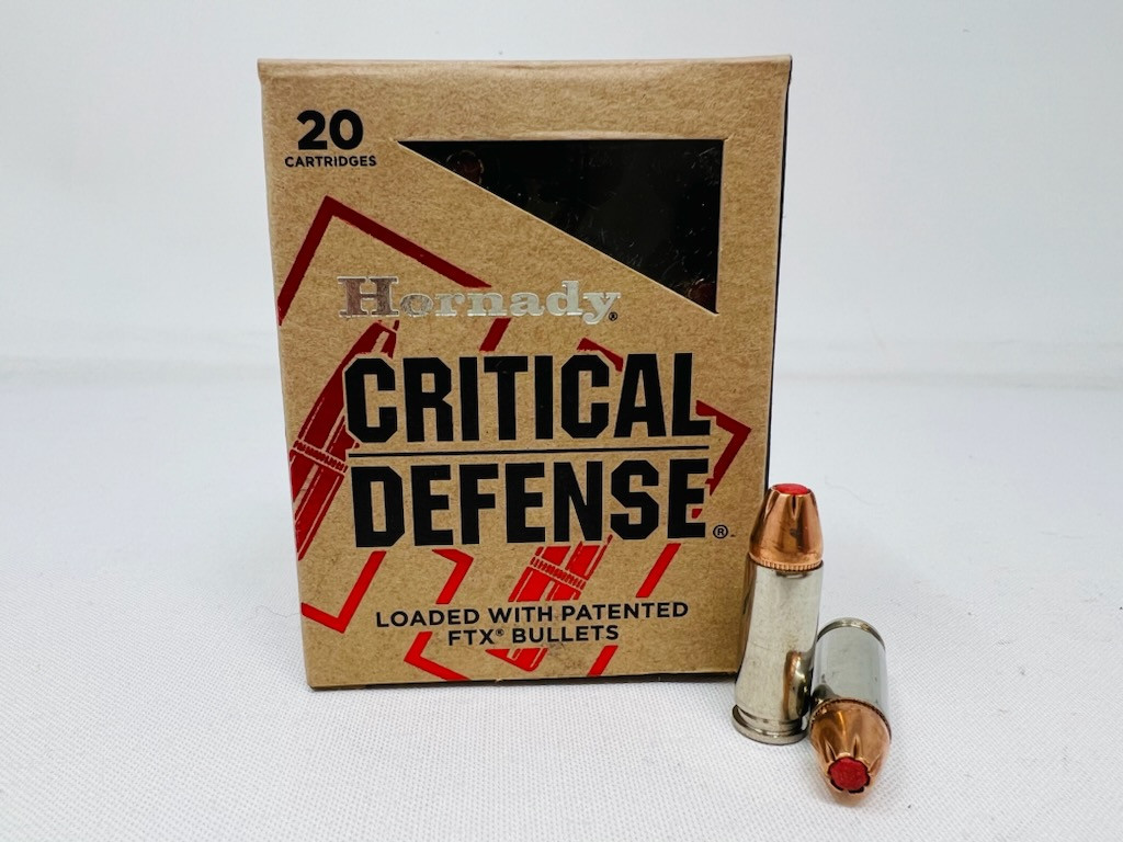 30 Super Carry Ammo - Hornady Ammo Critical Defense FTX HP Hornady Critical Defense FTX HP Ammo