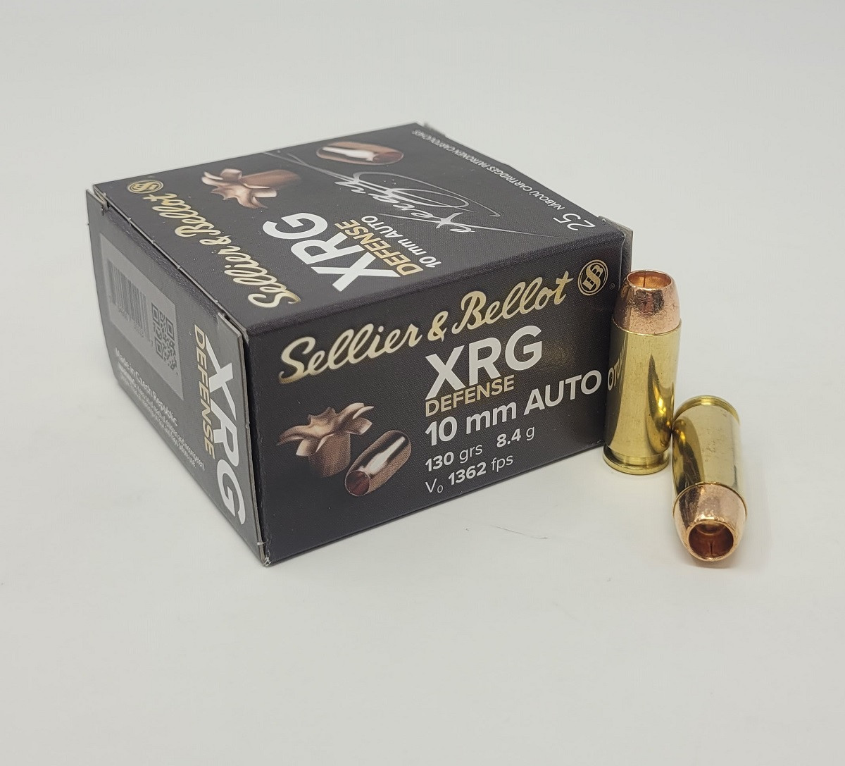 10mm Auto Ammo - Sellier & Bellot Ammo XRG Defense Lead Free HP Sellier & Bellot XRG Defense Lead Free HP Ammo