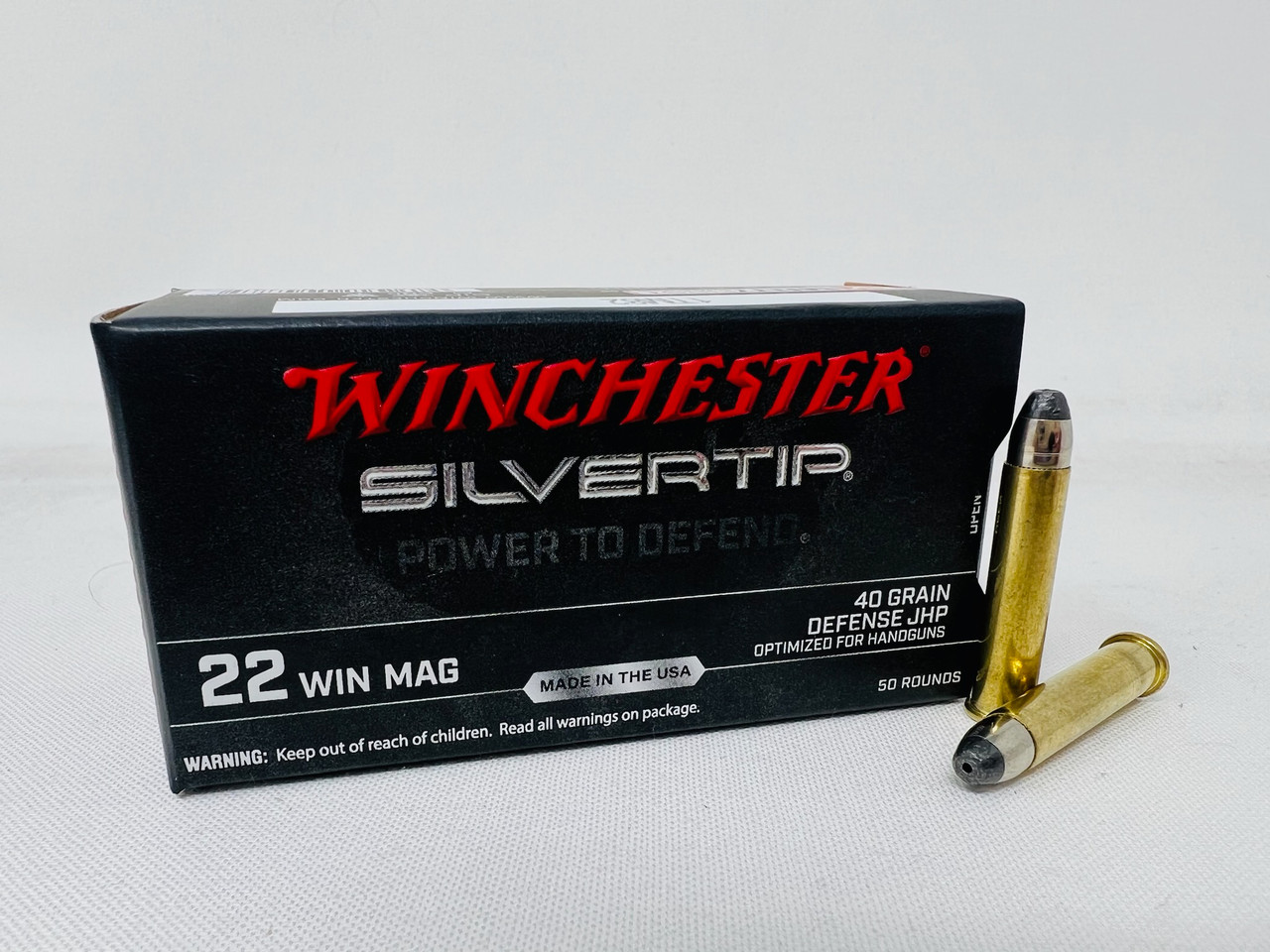 Winchester Win Mag Silvertip Defense HP JHP Ammo