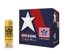 Stars and Stripes 12 Gauge Ammunition Dove & Quail CDQ12808 2-3/4" #8 Shot 1oz 1250fps CASE 250 Rounds