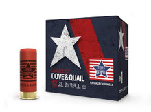 Stars and Stripes 12 Gauge Ammunition Dove & Quail CDQ12875CASE 2-3/4" #7.5 Shot 1oz 1250fps CASE 250 Rounds