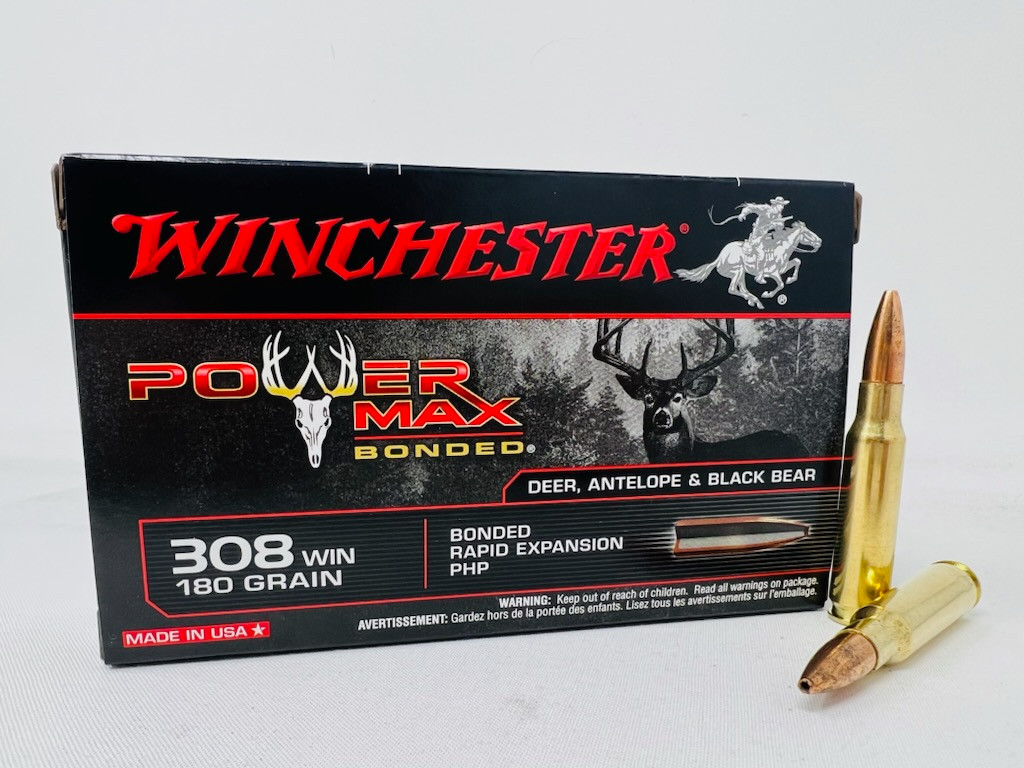 Winchester Power Max Bonded Rapid Expansion Protected HP Ammo