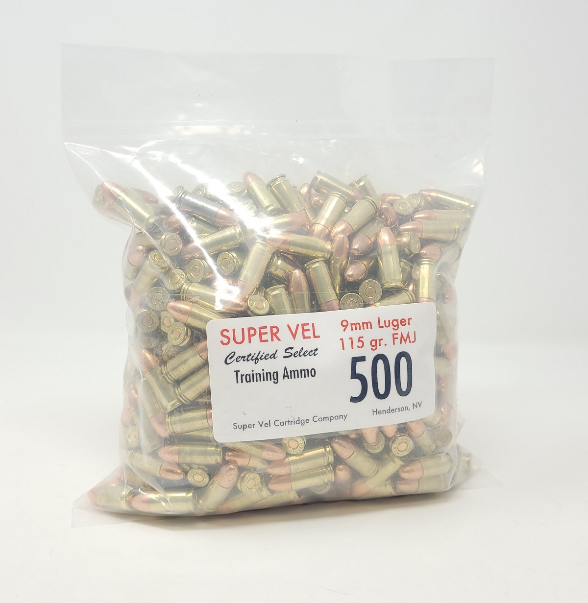 Bulk Super Vel REMAN Certified Select FMJ Ammo