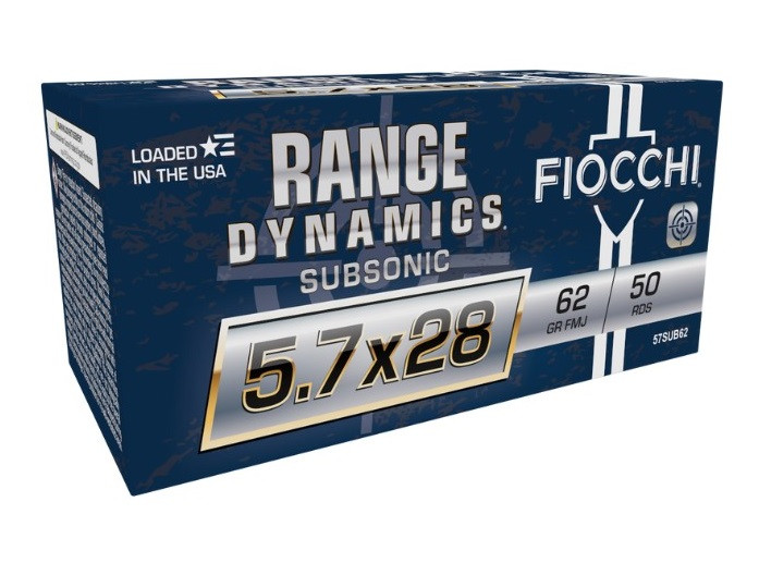 Fiocchi Range Dynamics Subsonic FMJ Ammo