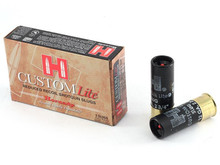 Hornady 12 Gauge Ammunition Custom Lite H86230 2-3/4" 300 Grain FTX Slug 1575fps 5 Rounds