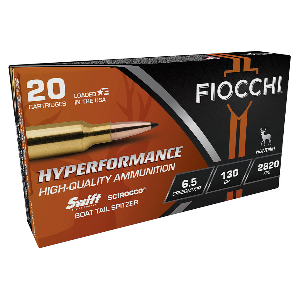 6.5mm Creedmoor Ammo - Fiocchi Ammo Hyperformance Swift Scirroco Spitzer Ballistic Tip Fiocchi Hyperformance Swift Scirroco Spitzer Ballistic Tip Ammo