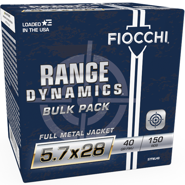 Fiocchi Range Dynamics Bulk FMJ Ammo