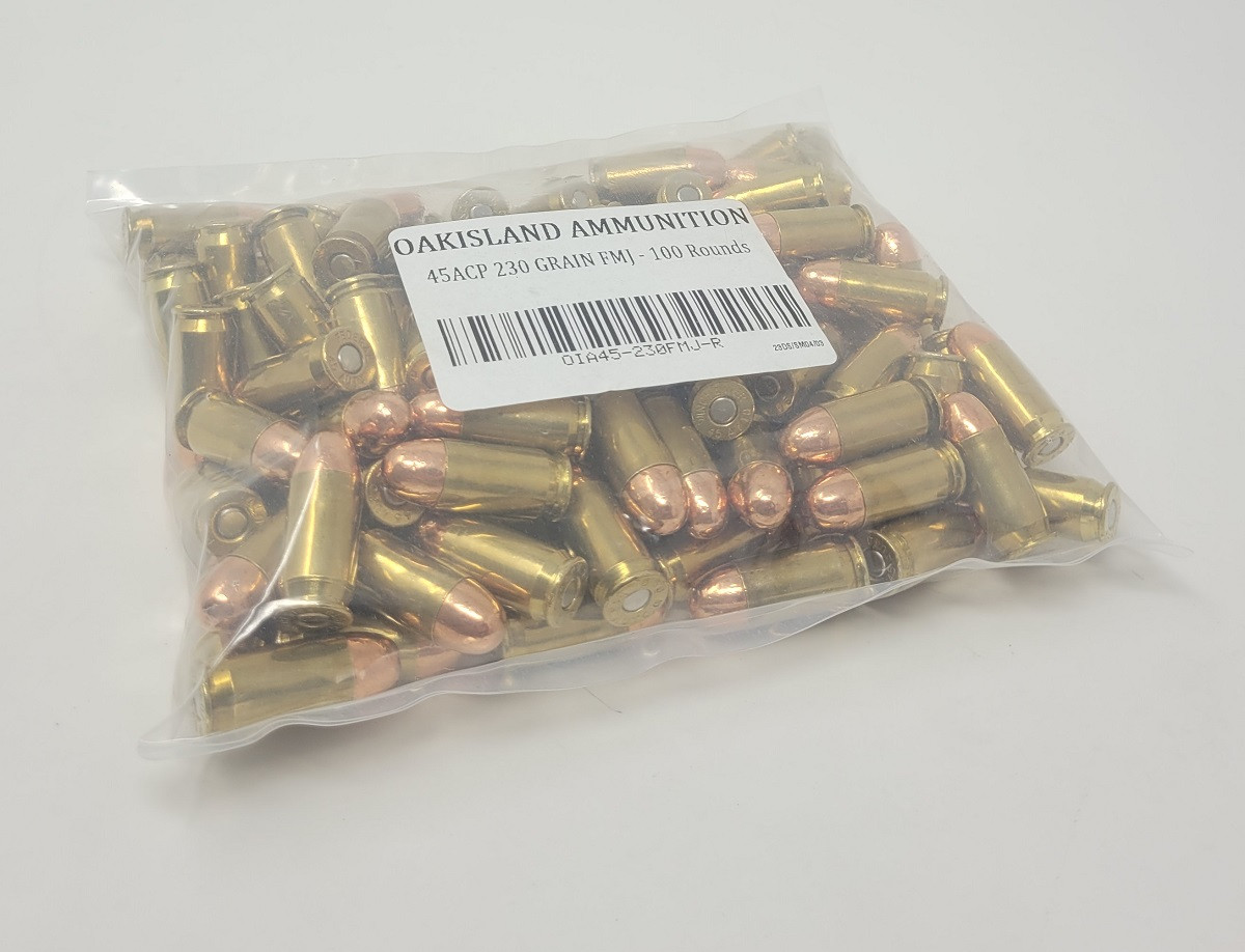 Oakisland REMAN FMJ Ammo