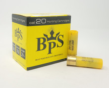 BPS 20 Gauge Ammunition BPS20GABUCK 2-3/4" 22 GR Buckshot 25 Rounds