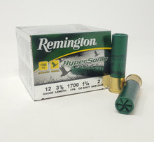 Remington 12 Gauge Ammunition Hypersonic Steel HSS12352 3-1/2" #2 Shot 1-3/8oz 1700fps 25 Rounds