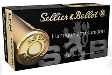 Sellier & Bellot 38 Special Ammunition SB38L 158 Grain Lead Flat Nose 50 Rounds