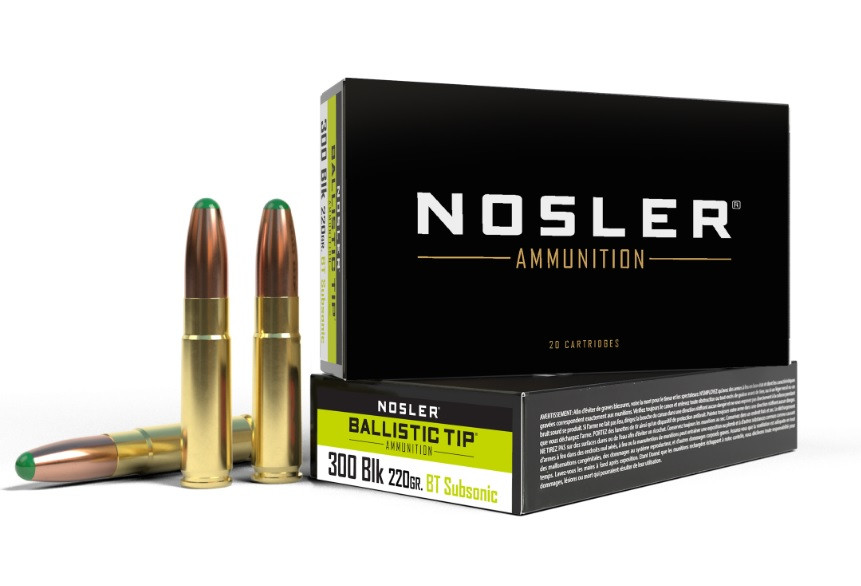 Nosler Subsonic Ballistic Tip RN Ammo