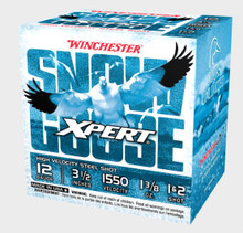 Winchester 12 Gauge Ammunition Xpert Snow Goose WXS12L12 3-1/2" #1&2 Steel Shot 1-3/8oz 1550fps 25 Rounds