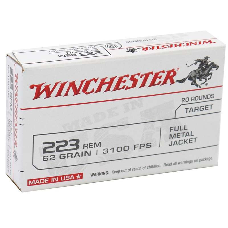 Winchester Target FMJ Ammo