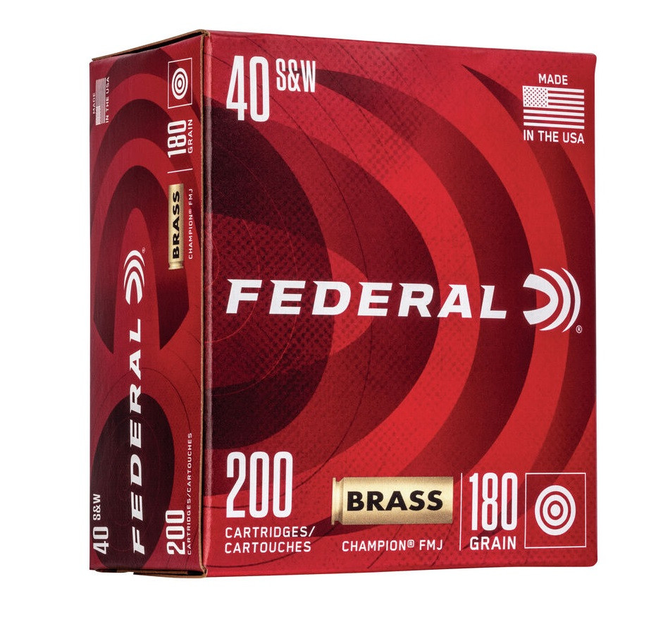 Federal Champion Training FMJ Ammo