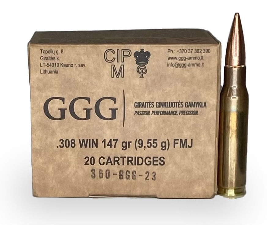 GGG FMJ Ammo