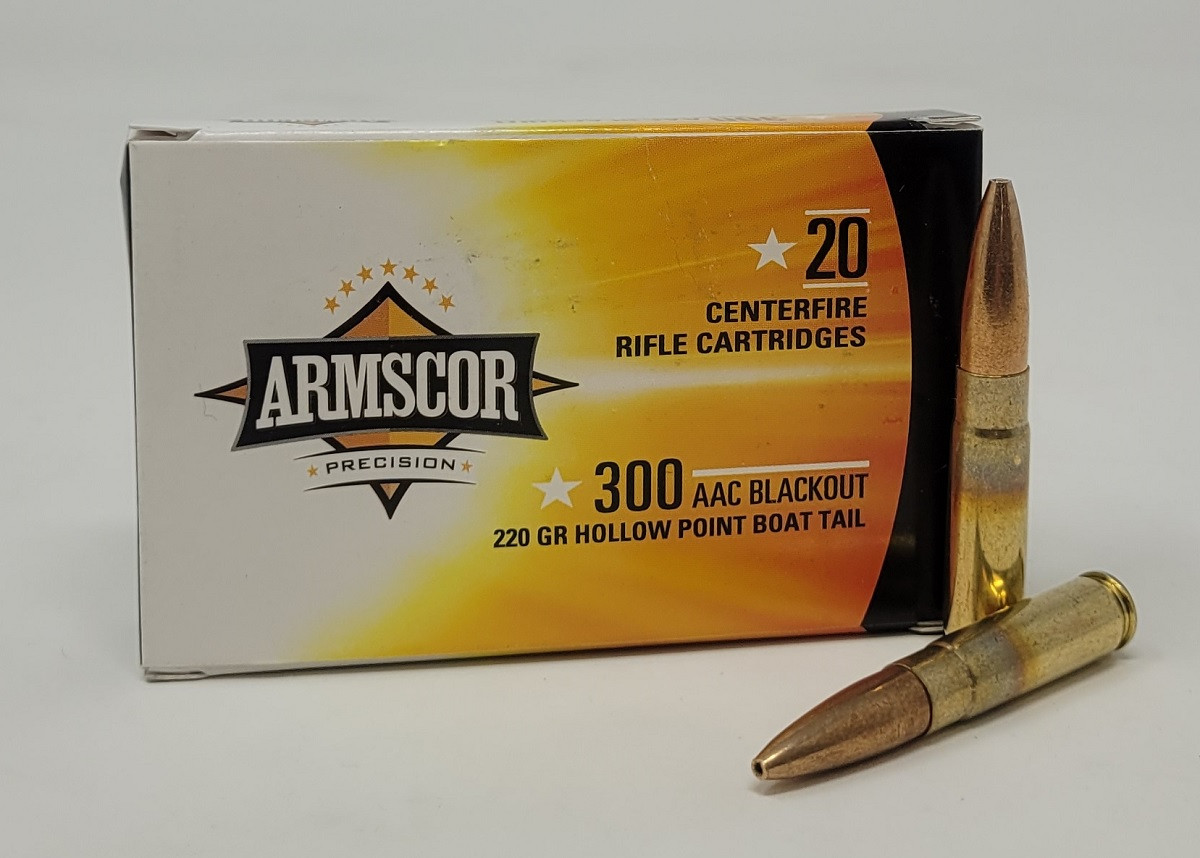 Armscor Subsonic Boat Tail HP Ammo